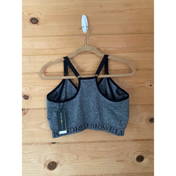 Kindred Bravely NWT Sublime heathered grey Sublime nursing sports bra size XXL - Picture 5 of 6